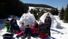 Construction d'igloo avec l'Echappée belle