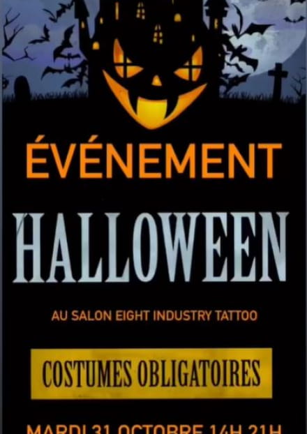 Halloween Party | Eight Industry Tattoo