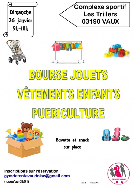 Bourse aux jouets & puériculture