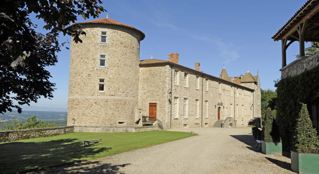 Château de Vollore - L'entrée