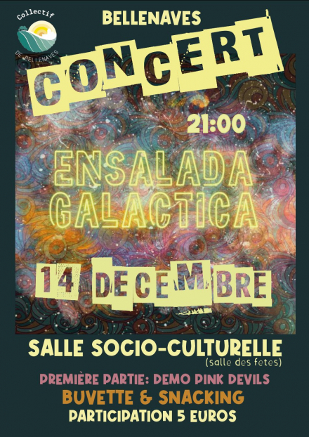 Concert Ensalada Galactica