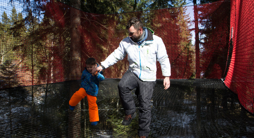 Parcours filets des Petits Ducs