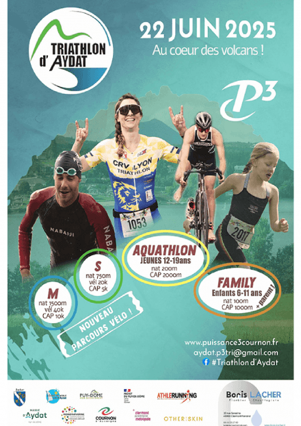 Triathlon d'Aydat 2025