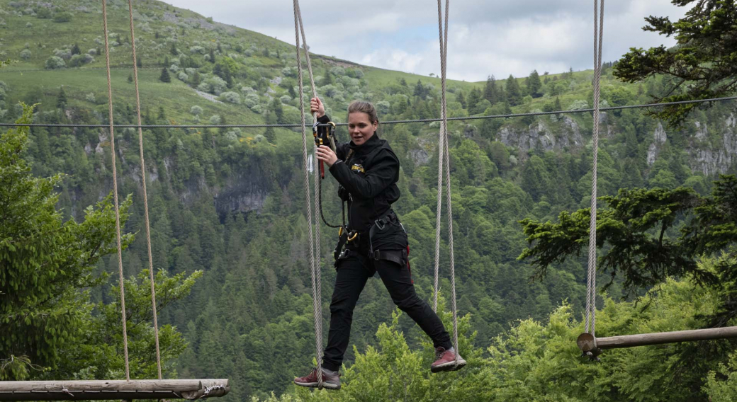 Mont-Dore Aventures - Parcours dans les arbres