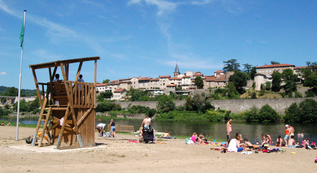 Aire respirando :Baignade suveillée