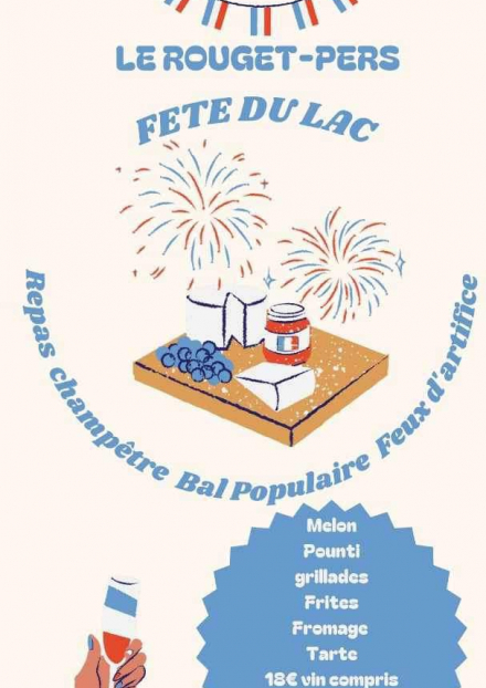 Lake festival in Le Rouget