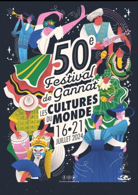 50ème festival de Gannat : Cultures du Monde