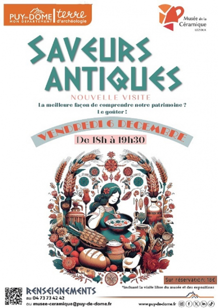 Visite guidée 'Saveurs antiques'