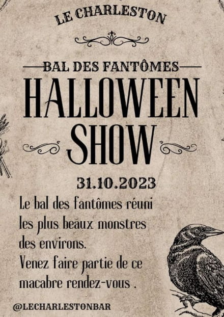 Halloween Show : Bal des fantômes au Charleston