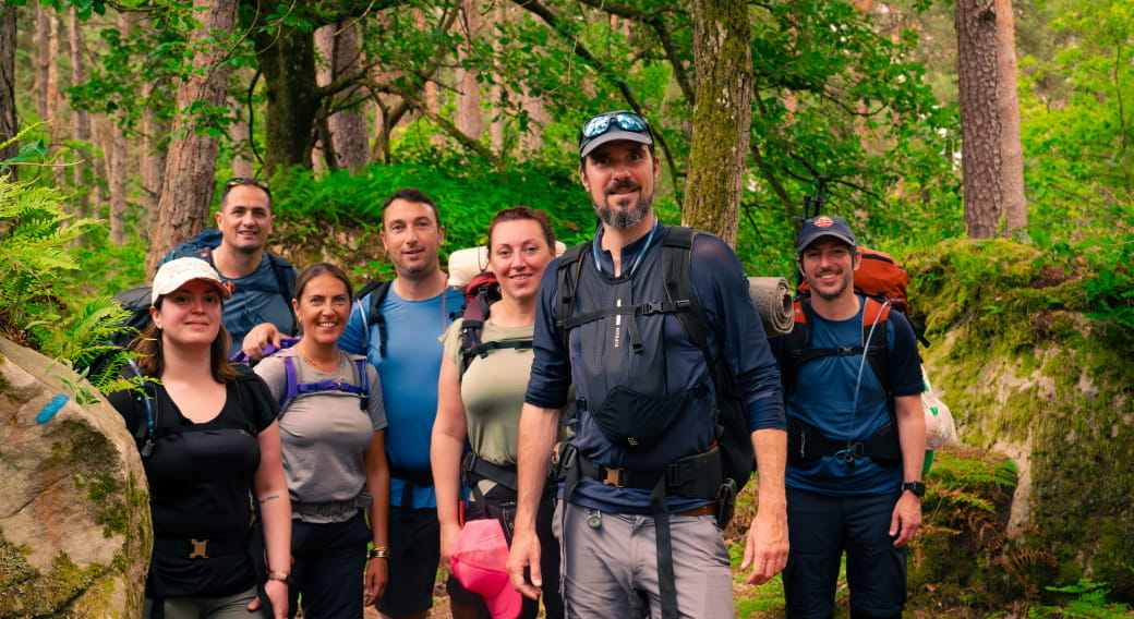 Randonnée et Bivouac en Auvergne accompagnée 4 jours