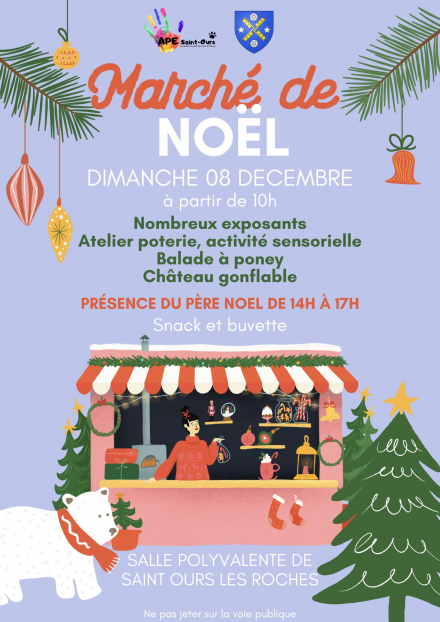 Marché de Noël de Saint Ours