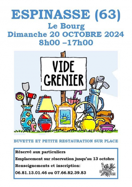 Vide grenier espinasse