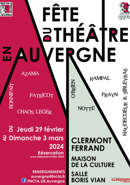 Fête du Théâtre en Auvergne