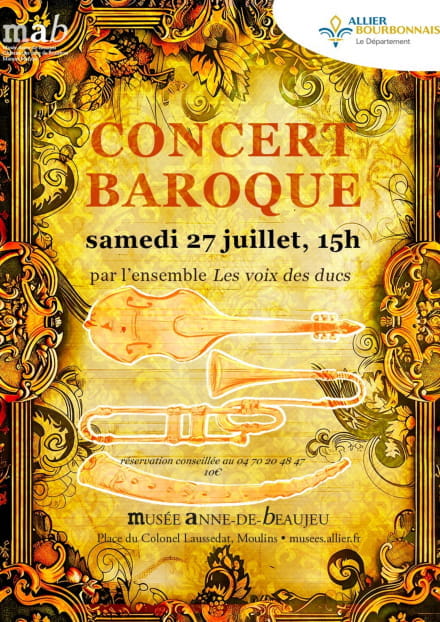 Concert Baroque au Musée Anne de Beaujeu