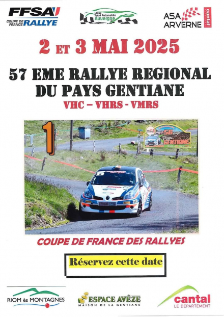 57ème Rallye Automobile du Pays Gentiane