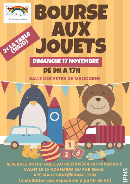 Bourse aux jouets