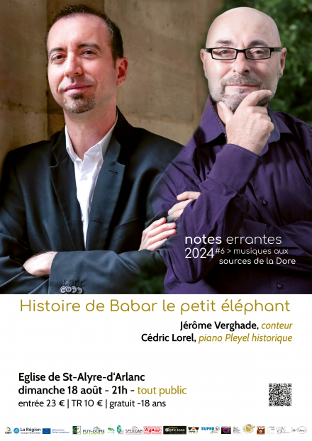 Notes Errantes 2024 | 6ème édition | Histoire de babar le petit éléphant