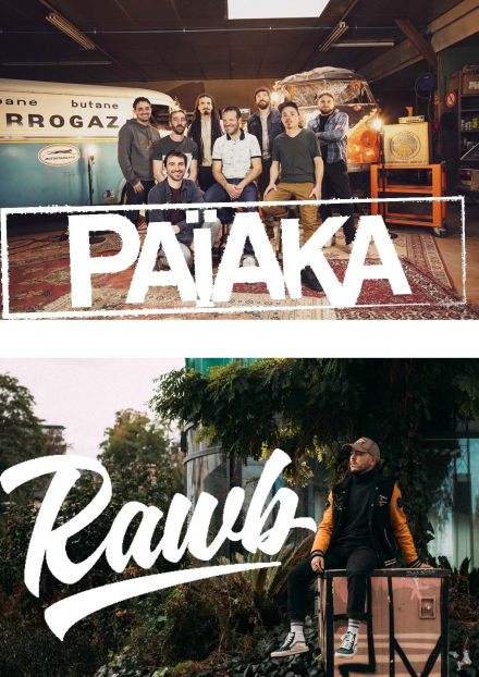 Concerts : Païaka + Rawb