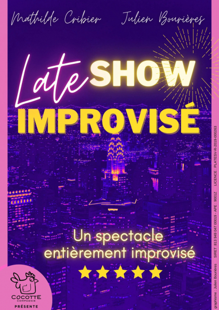 The Late Show improvisé | Défonce de rire