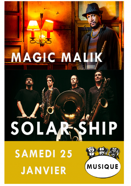 Magic Malik et Solar Ship | La Baie des Singes