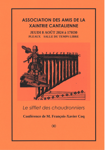 Conférence : 'Le sifflet des chaudronniers'