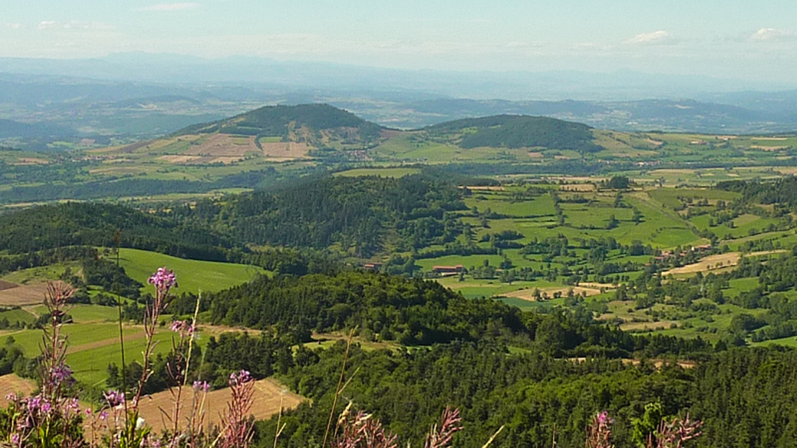 Panorama sur le Devès