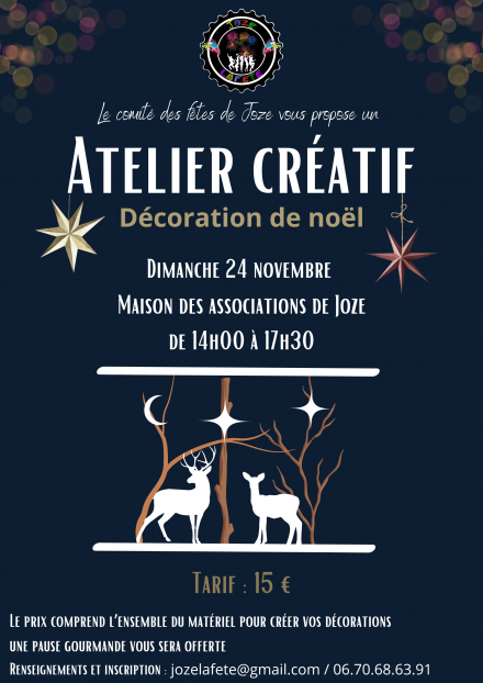 Atelier décoration de Noël