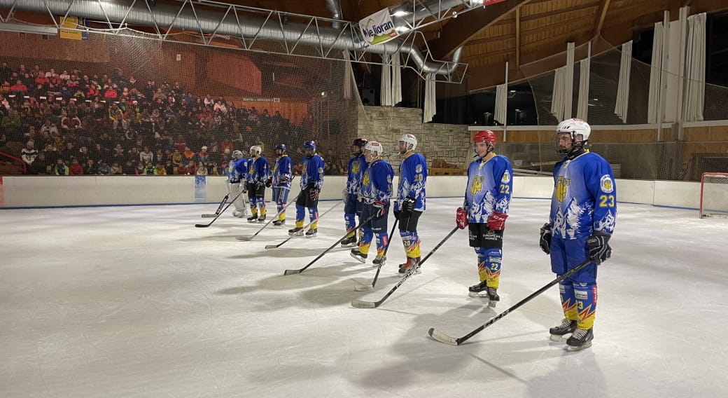 Ice hockey match