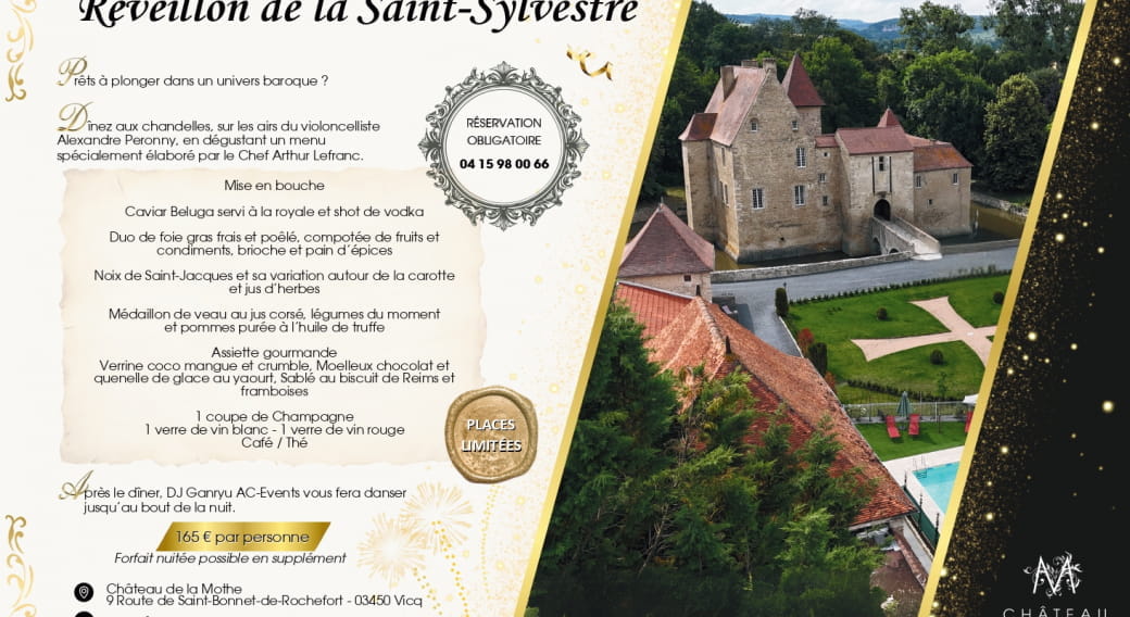 Soirée de la Saint Sylvestre au Château de la Mothe de Vicq (03)