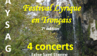 7ème Festival Lyrique en Tronçais : Fresques Historiques