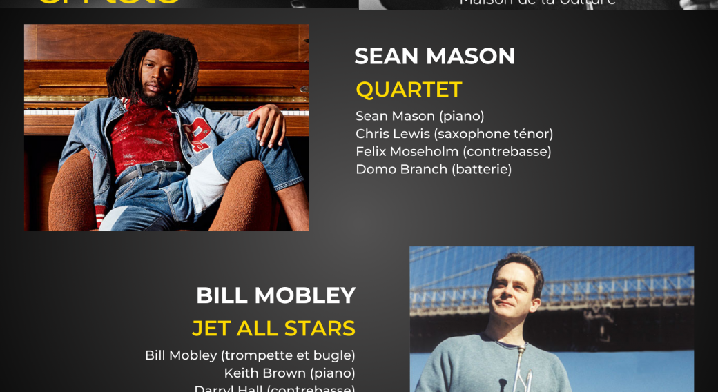 Sean Mason Quartet + Bill Mobley « jet all stars » | Jazz en Tête