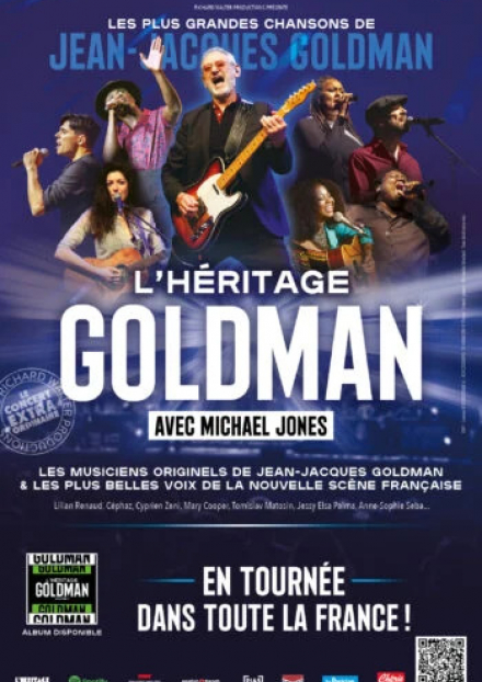 Concert : L'Héritage Goldman avec MICHAEL JONES