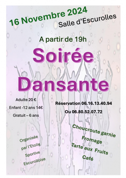 Soirée dansante