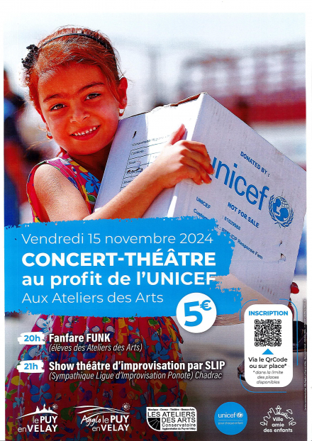 Concert-Théâtre au profit de l'UNICEF