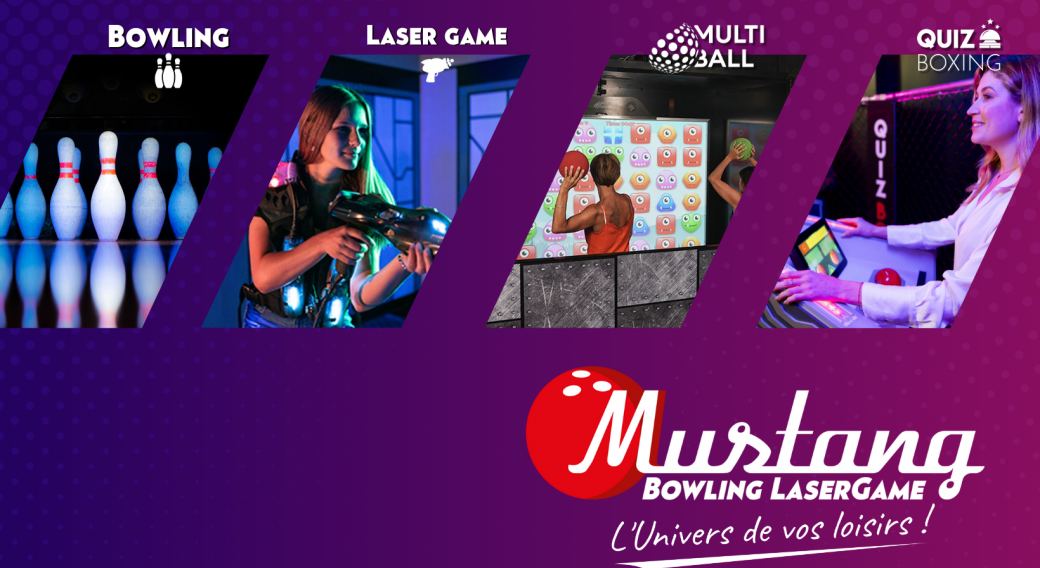 Mustang Bowling - Laser Game : Quiz Boxing