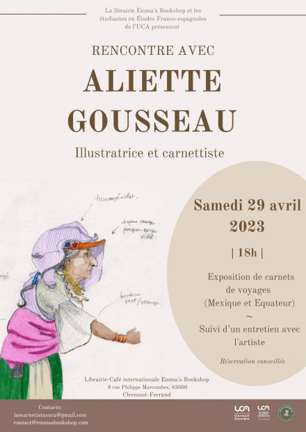 Rencontre Aliette Gousseau, illustratrice et carnettiste | Emma's Bookshop
