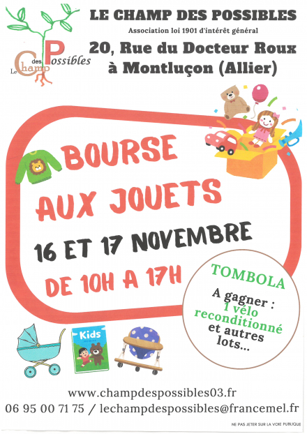 Bourse aux jouets