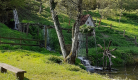 cascade, moulin