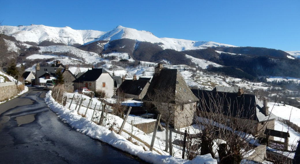 Les Chazes en hiver