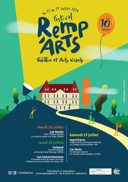 10ème Festival Remp'Arts : Les Converchansons, Ensemble Vocal de Vallon-en-Sully