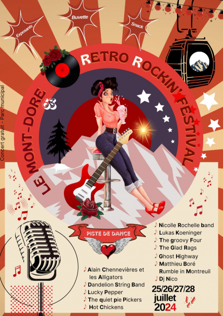 Retro Rockin'Festival : programme du 27 juillet