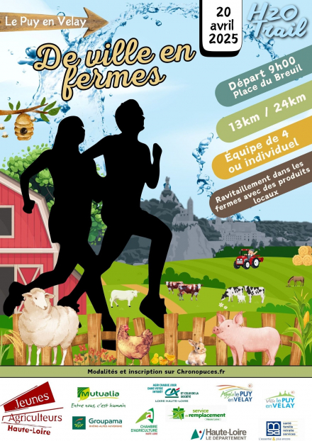 H2O Trail - De ville en fermes