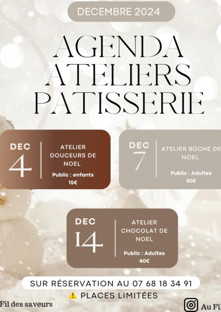 Atelier cuisine enfants : douceurs de Noël