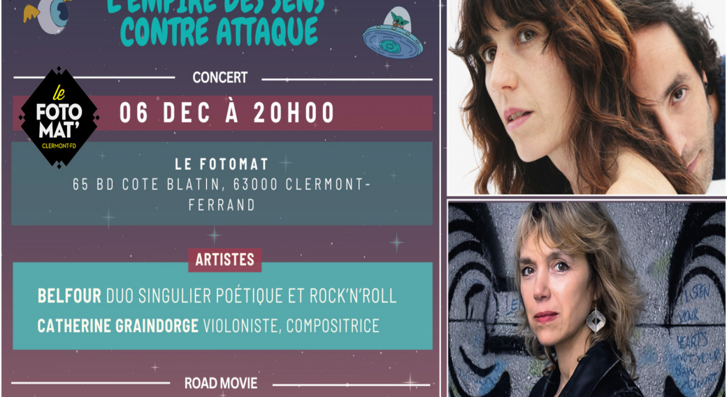 Concerts : Belfour & Catherine Graindorge | Fotomat / Festival  Road movie (5ème édition 'Art & Société')