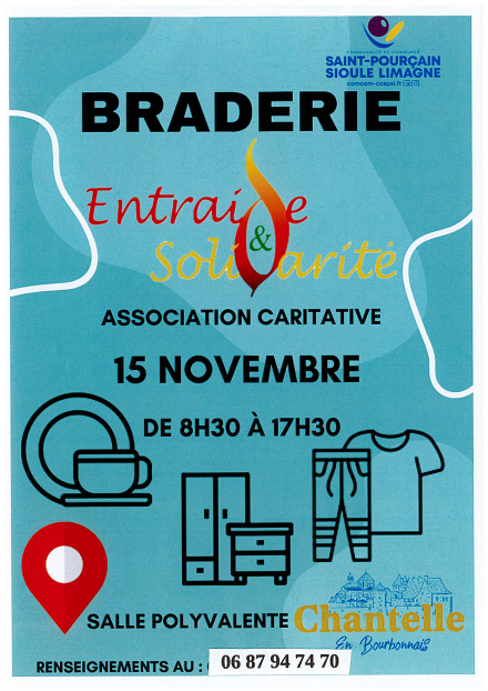 Braderie : entraide et solidarité