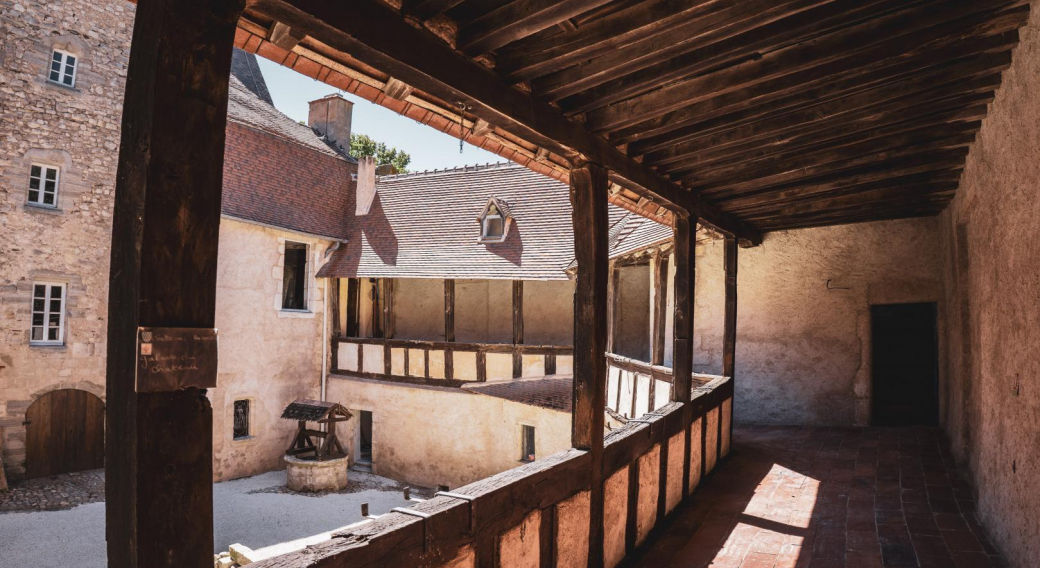 Château de la Mothe dans l'Allier en Auvergne