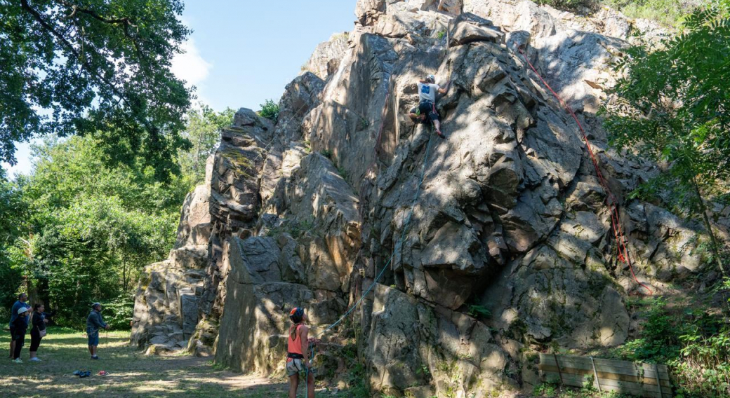 Escalade au cœur de la nature - Morgan Desfont