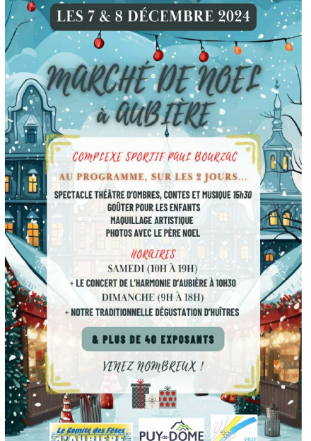 Marché de noël | Aubière