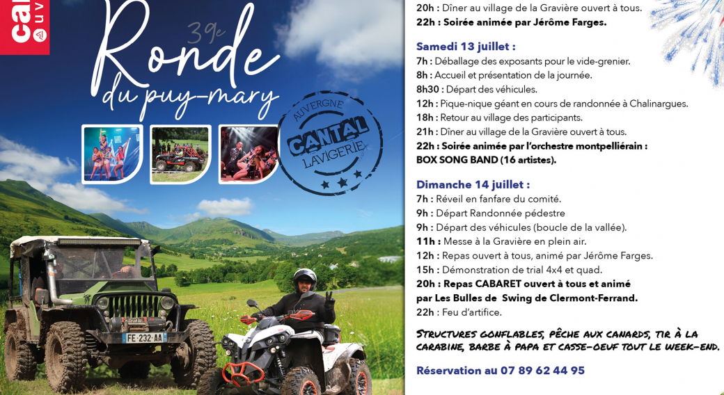 Ronde du Puy Mary - trial 4x4