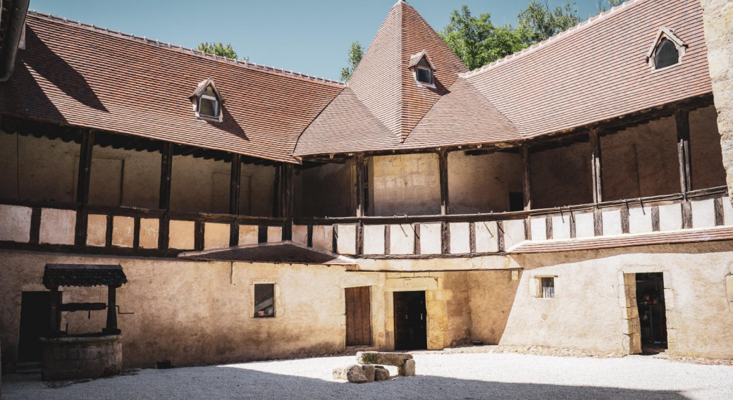 Château de la Mothe dans l'Allier en Auvergne